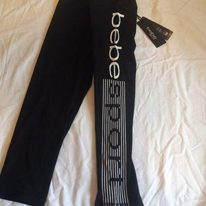 Kids bebe leggings  Size Small